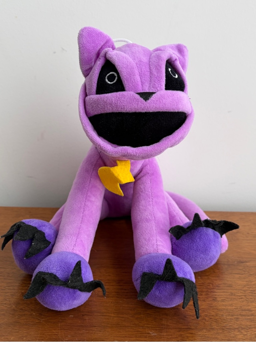 Smiling Critters Catnap Purple Cat Plush Toy